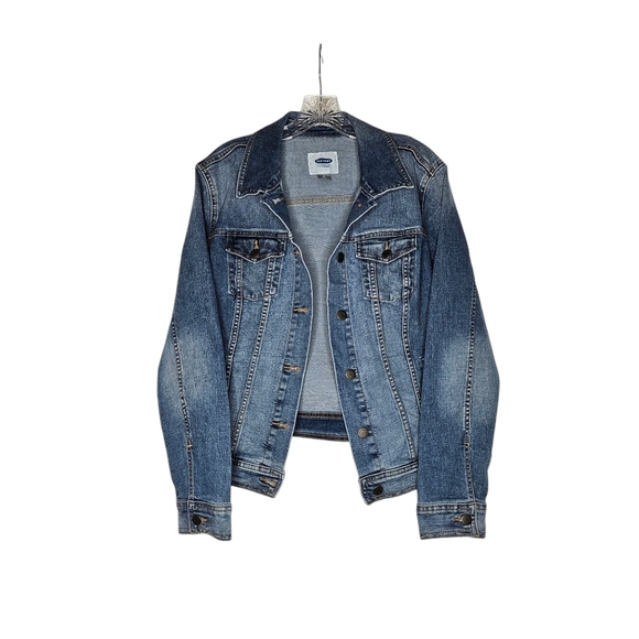 women's Old Navy trucker jacket size L - Picture 1 of 10